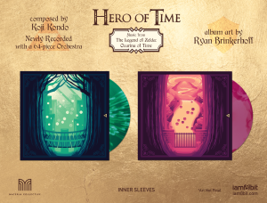 Hero of Time 2xLP (Music from The Legend of Zelda- Ocarina of Time) (cover 4)